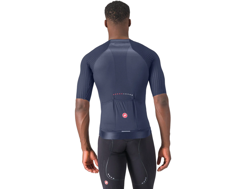 Castelli Aero Race 8S Short Sleeve Jersey in Belgian Blue-1