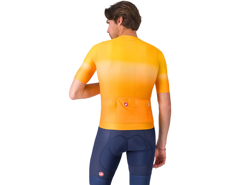 Castelli UPF Short Sleeve Jersey in Vivid Orange-1