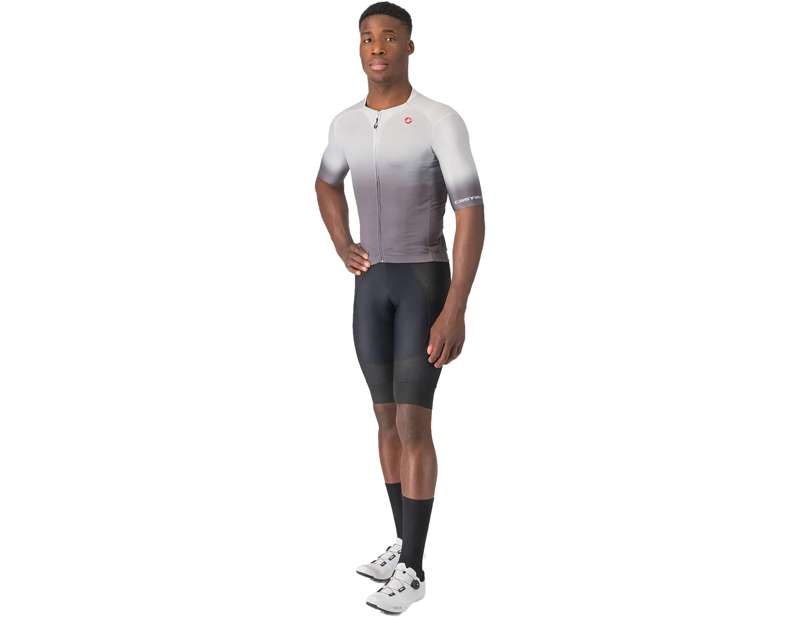 Castelli UPF Short Sleeve Jersey in Silver Grey-5
