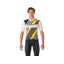 Castelli Heritage Short Sleeve Jersey in Black/White/Yellow