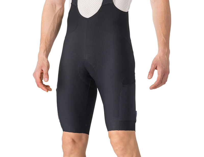 Castelli Unlimited Endurance Bib Shorts in Black-2