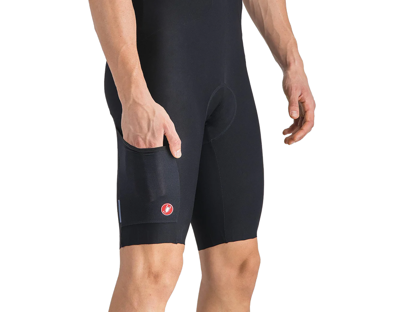 Castelli Unlimited Endurance Bib Shorts in Black-4