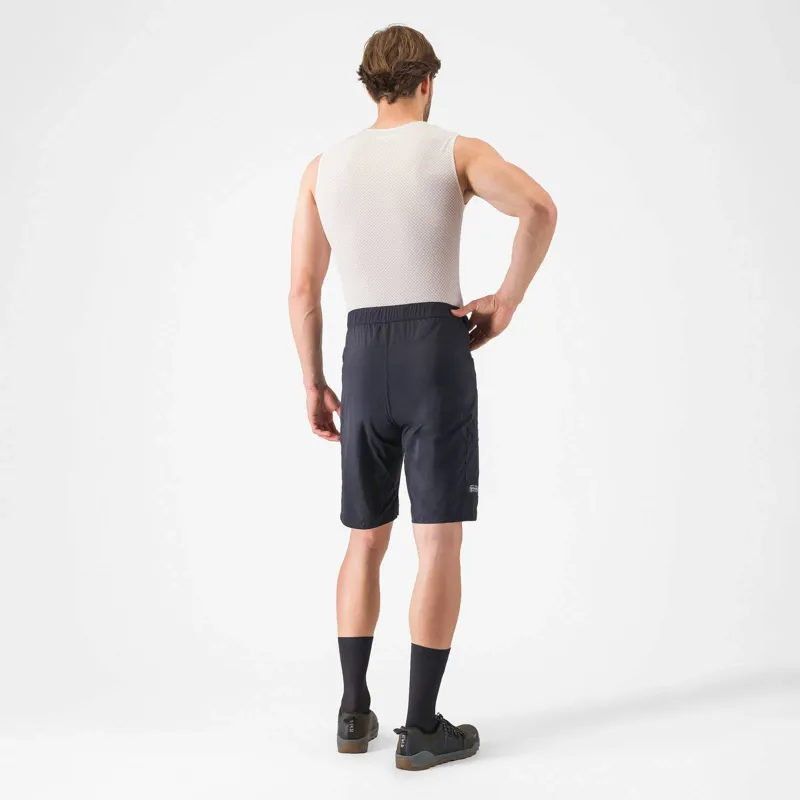 Castelli Unlimited Adventure Baggy Shorts in Black-1