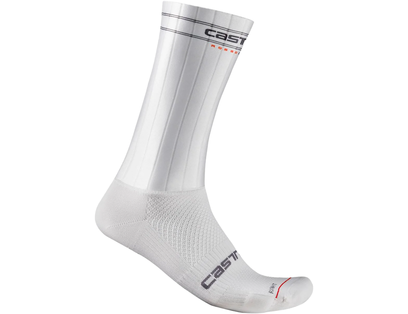 Castelli Fast Feet 3 Socks in White