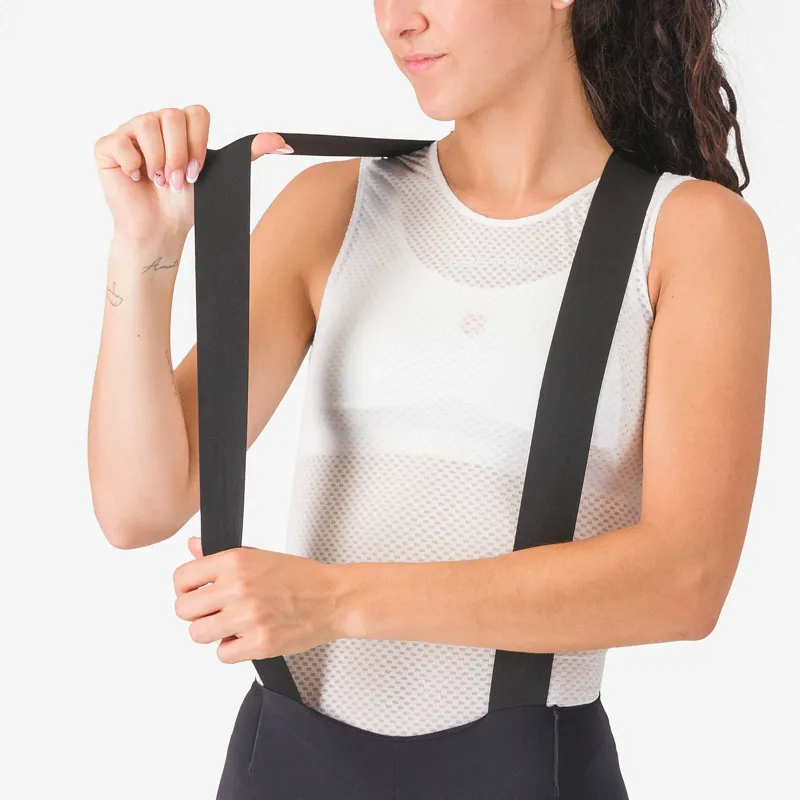 Castelli Free Aero Race S Womens Bib Shorts in Black-1