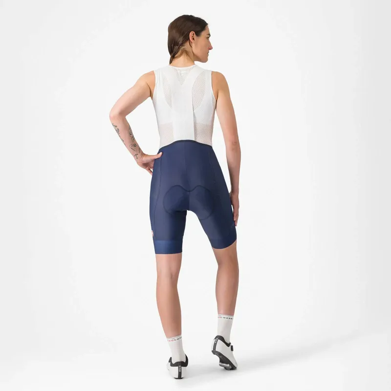 Castelli A/C Womens Bib Shorts in Belgian Blue-1