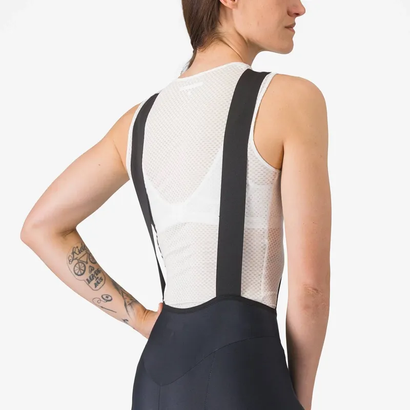 Castelli Prima 2 DT Womens Bib Shorts in Black/Black-4