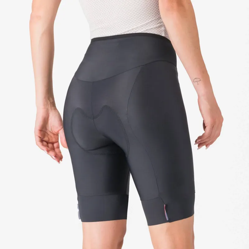 Castelli Prima 2 Womens Shorts in Black/Black-3