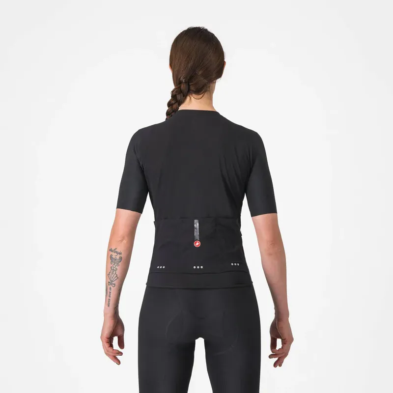 Castelli Premio Evo Women's Short Sleeve Jersey in Light Black-1