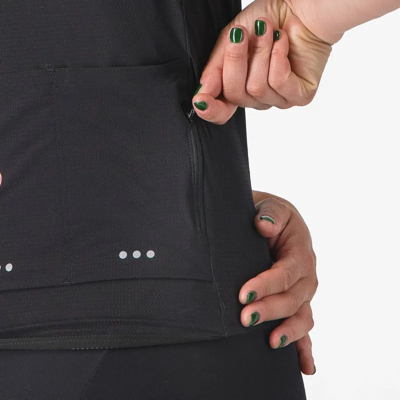 Castelli Premio Evo Women's Short Sleeve Jersey in Light Black-5