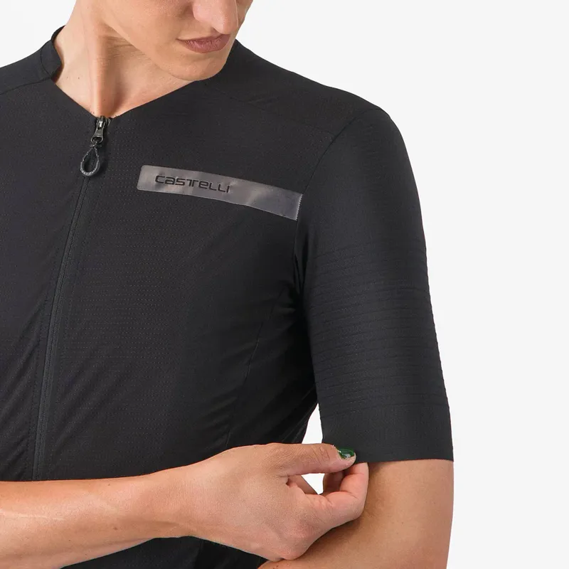Castelli Premio Evo Women's Short Sleeve Jersey in Light Black-3