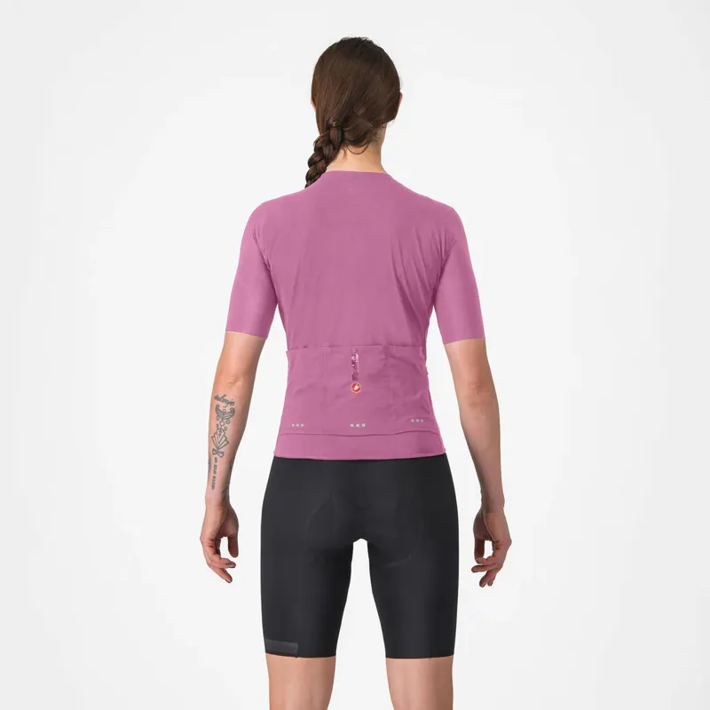 Castelli Premio Evo Women's Short Sleeve Jersey in Deep Purple-1