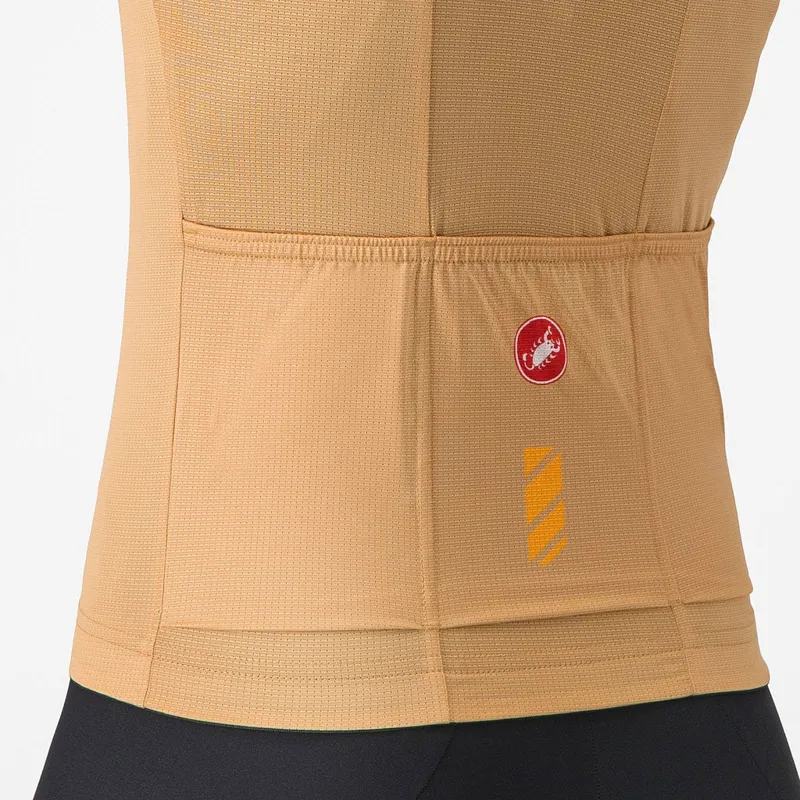 Castelli Unlimited Women's Short Sleeve Jersey in Toffee-4