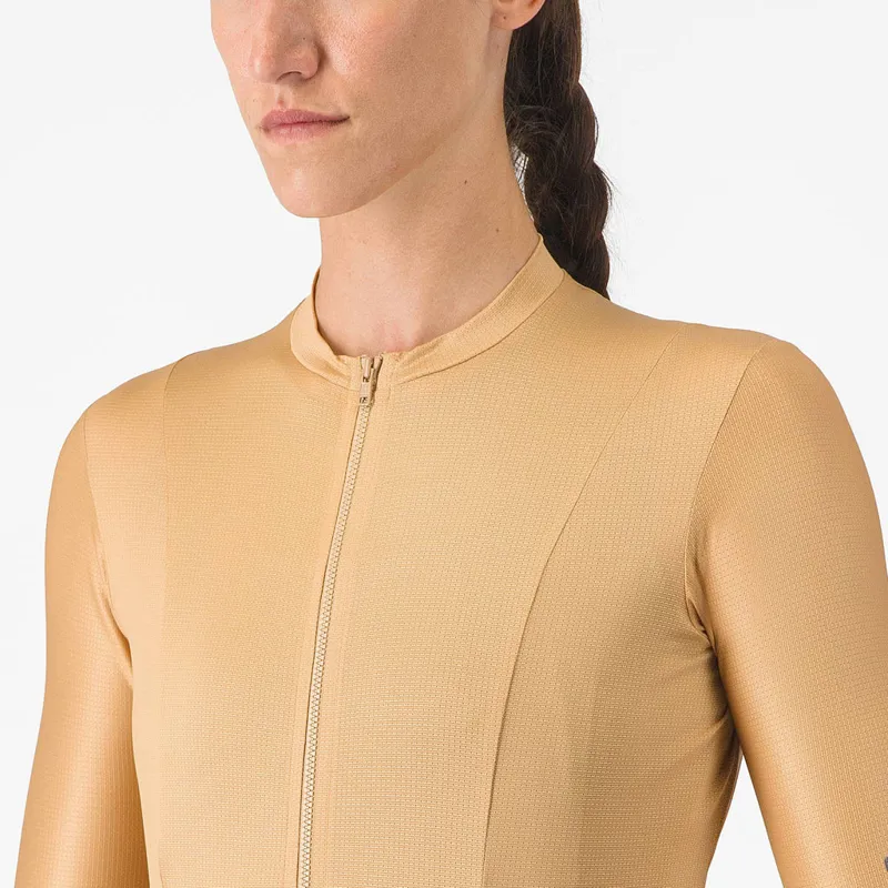 Castelli Unlimited Women's Short Sleeve Jersey in Toffee-3