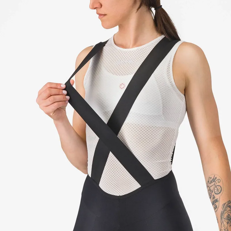 Castelli Unlimited Endurance DT Womens Bib Shorts in Black-2