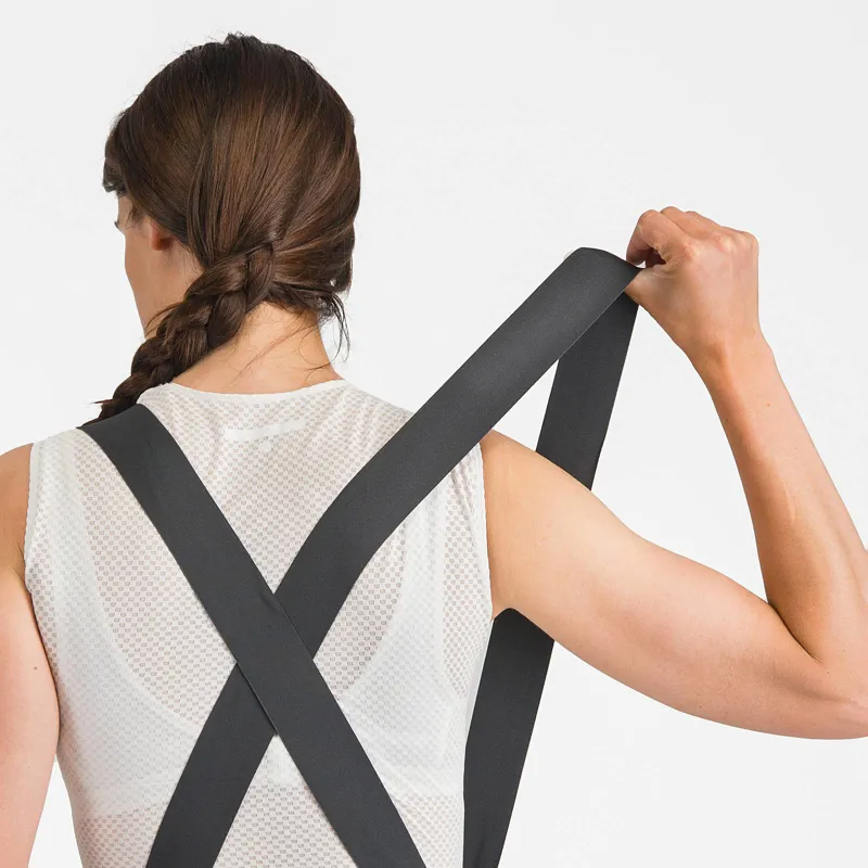 Castelli Unlimited Endurance DT Womens Bib Shorts in Black-4