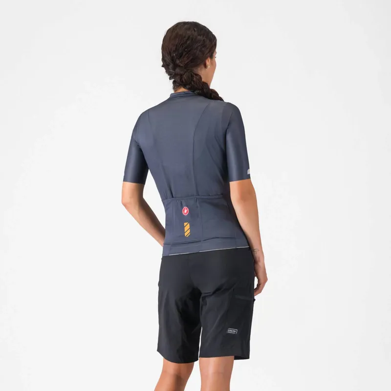 Castelli Unlimited Adventure Baggy Womens Shorts in Black-1