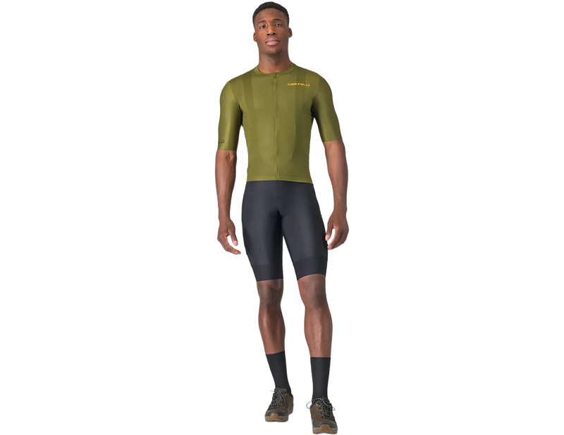 Castelli Unlimited Entrata 3 Short Sleeve Jersey in Sage-4