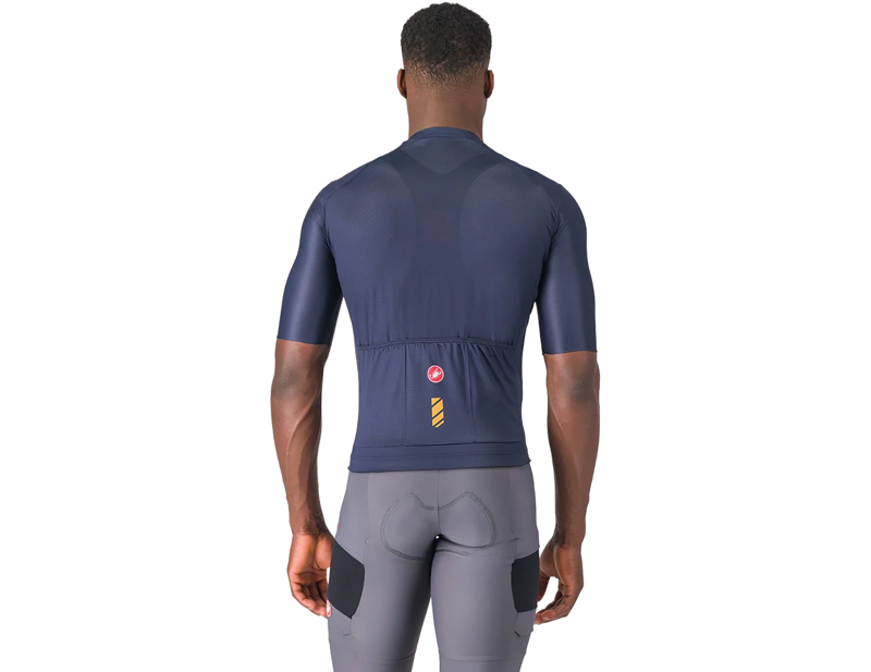 Castelli Unlimited Entrata 3 Short Sleeve Jersey in Belgian Blue-1
