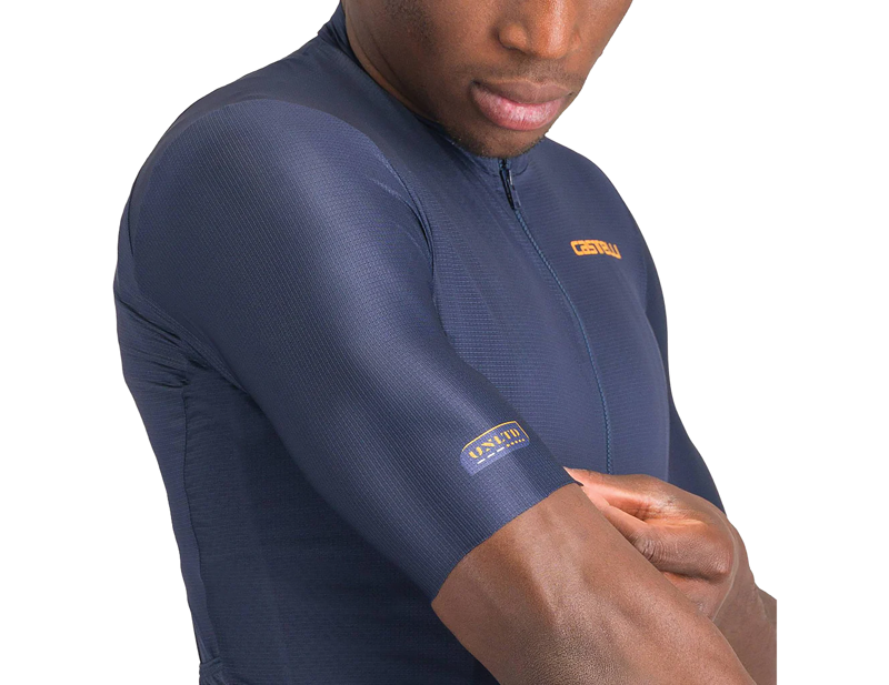 Castelli Unlimited Entrata 3 Short Sleeve Jersey in Belgian Blue-3