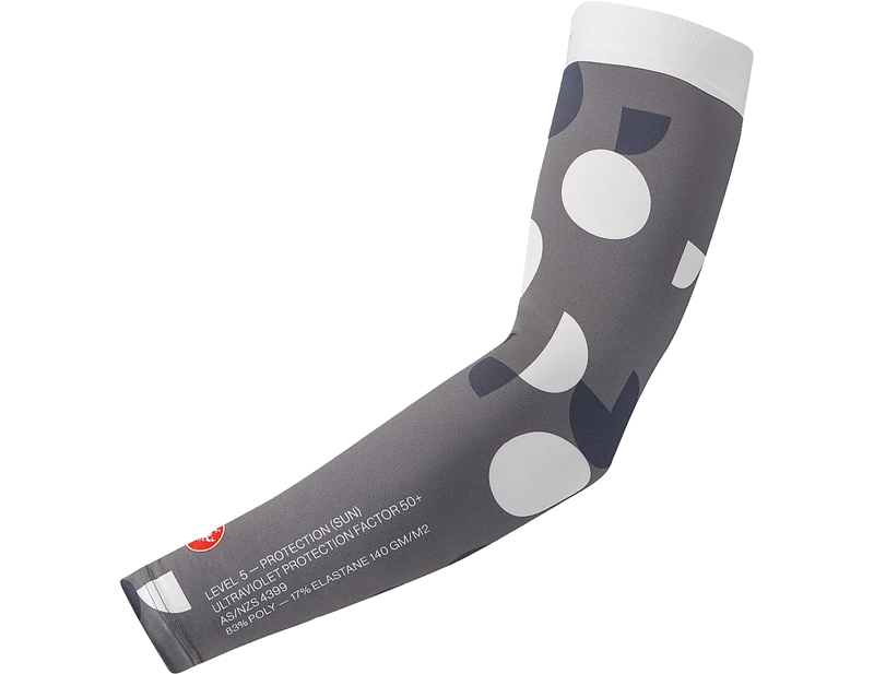 Castelli R-A/D Arm Sleeves in Smoky Grey-1
