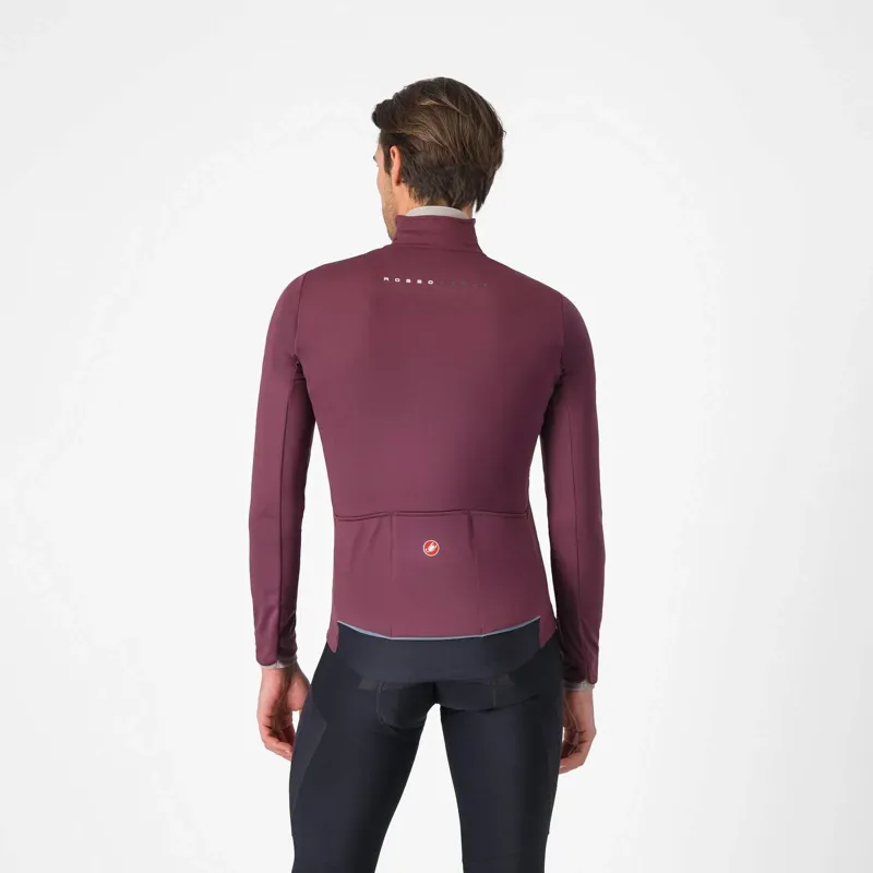 Castelli Alpha 150 Jacket in Deep Bordeaux/Clay-1