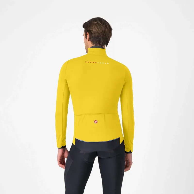 Castelli Alpha 150 Jacket in Mango Mojito/Black-1