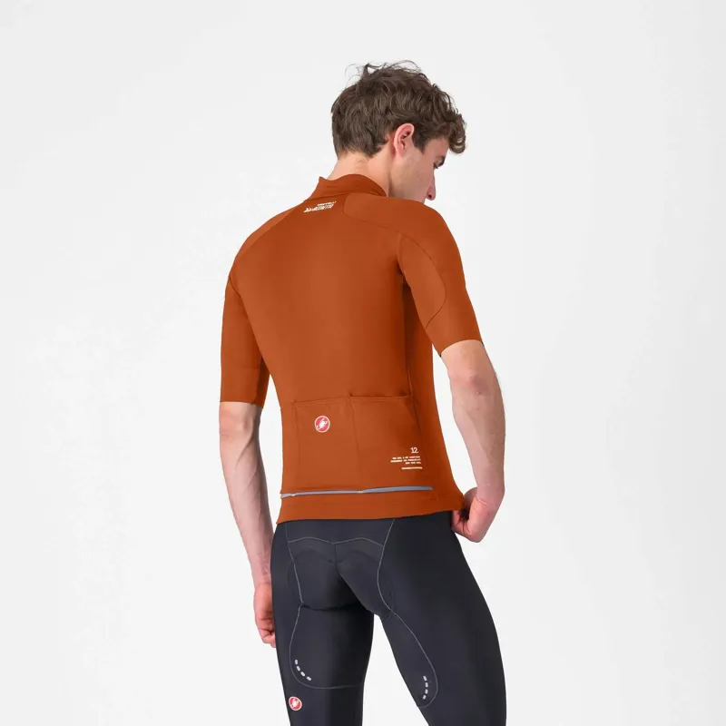 Castelli Do.Di.Ci. Short Sleeve Jacket in Mocha-1