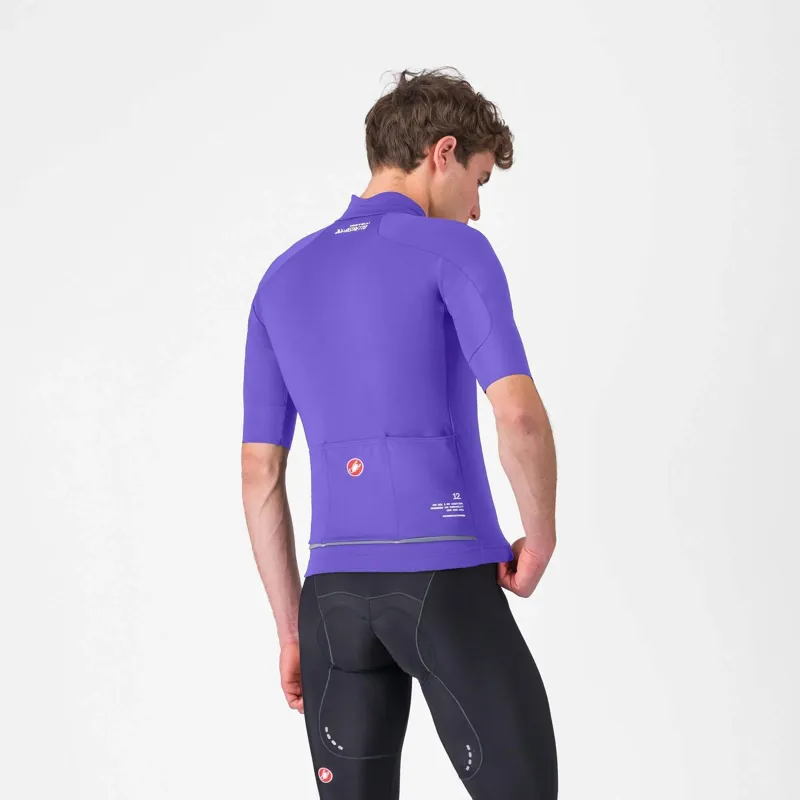 Castelli Do.Di.Ci. Short Sleeve Jacket in Ultraviolet-1