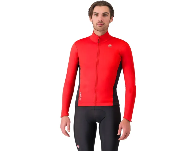 Balfes Bikes Castelli Entrata 2 Jacket in Red Black | Free postage over £30, £10 off first order, price match & 0% finance.