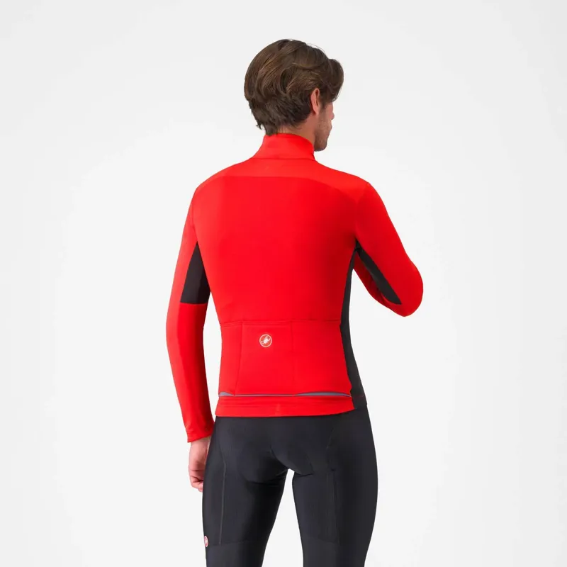 Castelli Entrata 2 Jacket in Red Black-1