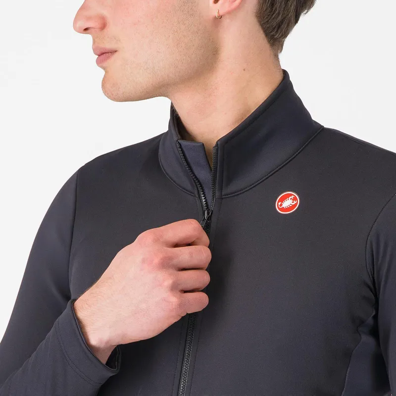 Castelli Entrata 2 Jacket in Light Black Dark Grey-2