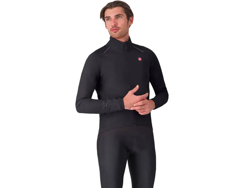 Balfes Bikes Castelli Emergency 3 Rain Jacket in Light Black | Free postage over £30, £10 off first order, price match & 0% finance.