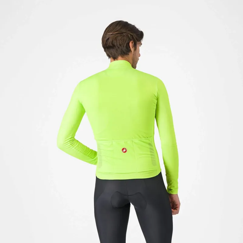 Castelli Puro 4 Jersey in Electric Lime-1