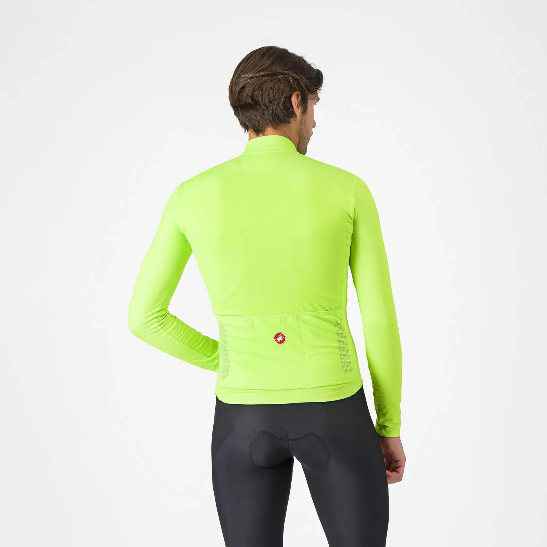 Castelli Puro 4 Jersey in Electric Lime