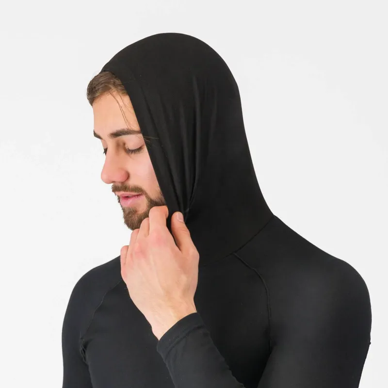 Castelli Flanders 2 High Baselayer with Neck Warmer in Black-2
