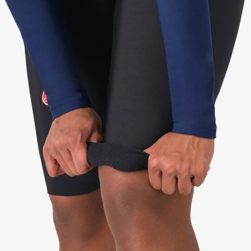 Castelli Omloop Thermal Womens DT Bib Short in Black-4