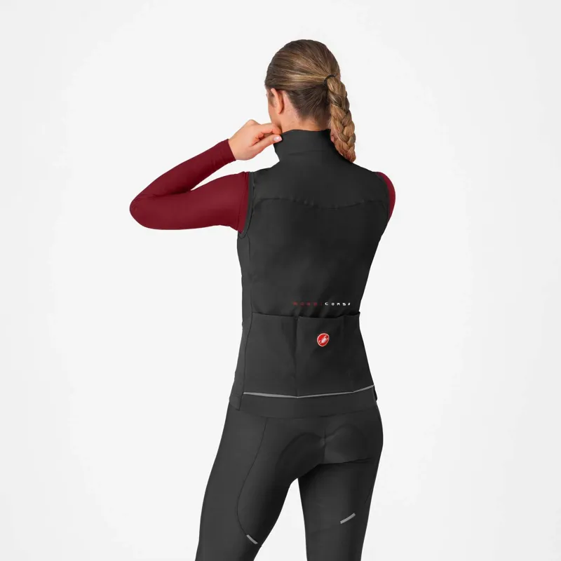Castelli Perfetto Air Womens Vest in Light Black-1