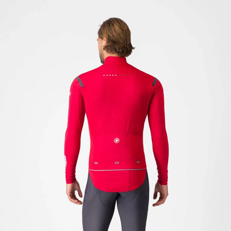 Castelli Perfetto RoS 3 Jacket in Rich Red/Black Reflex-1