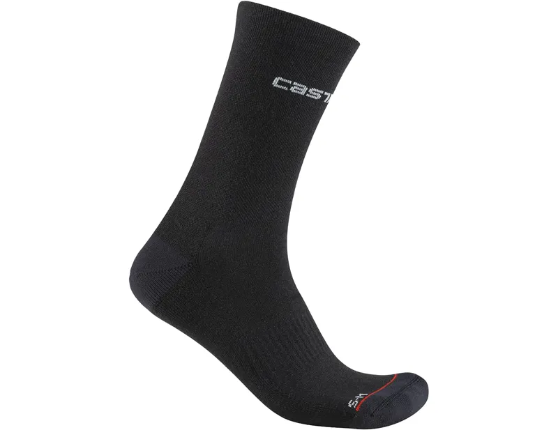 Balfes Bikes Castelli Diciotto Soft Merino Womens Sock in Black | Free postage over £30, £10 off first order, price match & 0% finance.