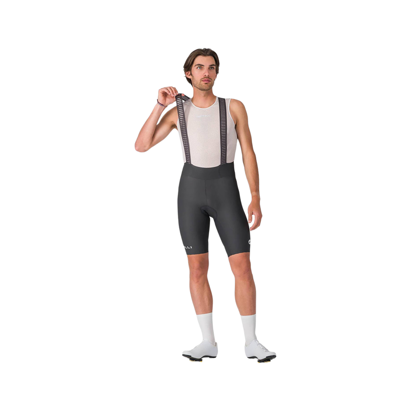 Balfes Bikes Castelli Espresso 2 Bib Short in Dark Grey | Free postage over £30, £10 off first order, price match & 0% finance.