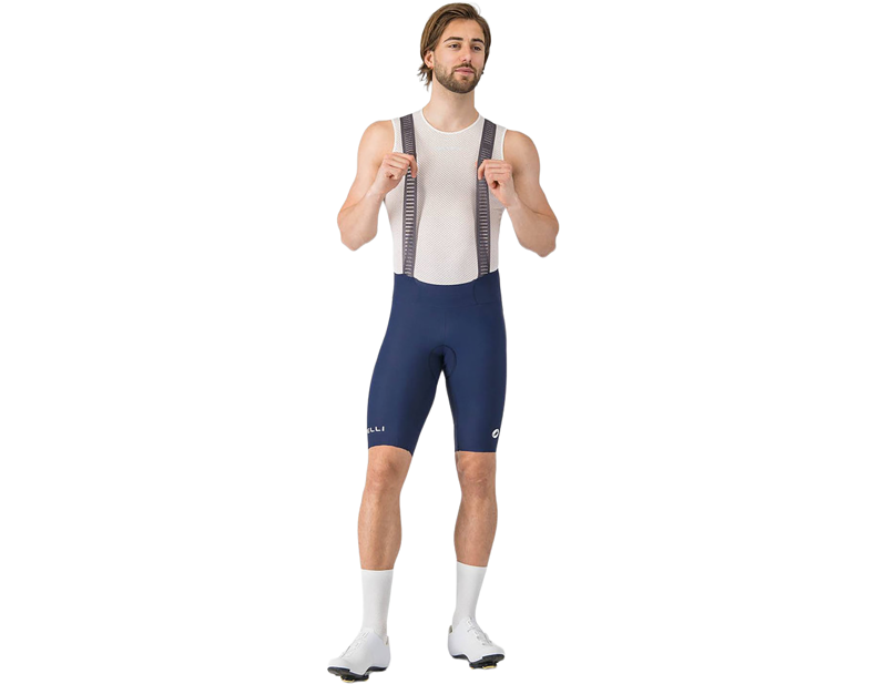 Castelli Espresso 2 Bib Short in Belgian Blue