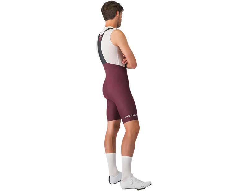 Castelli Espresso 2 Bib Short in Deep Bordeaux-4
