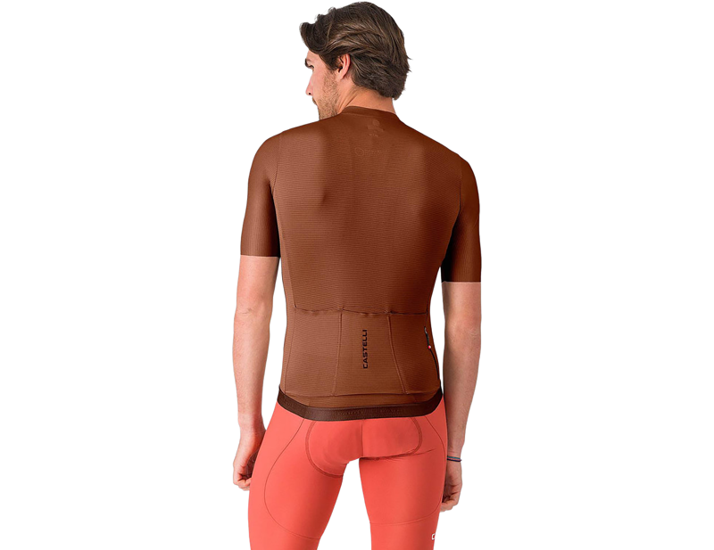Castelli Espresso 2 Short Sleeve Jersey in Deep Mocha-1