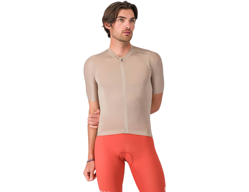 Castelli Espresso 2 Short Sleeve Jersey in Clay