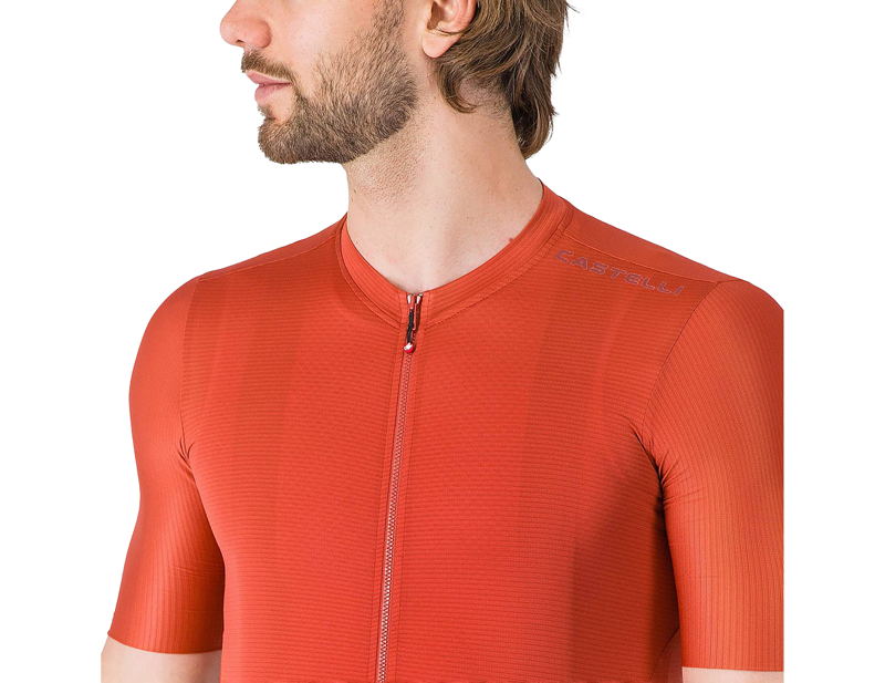 Castelli Espresso 2 Short Sleeve Jersey in Paprika-1
