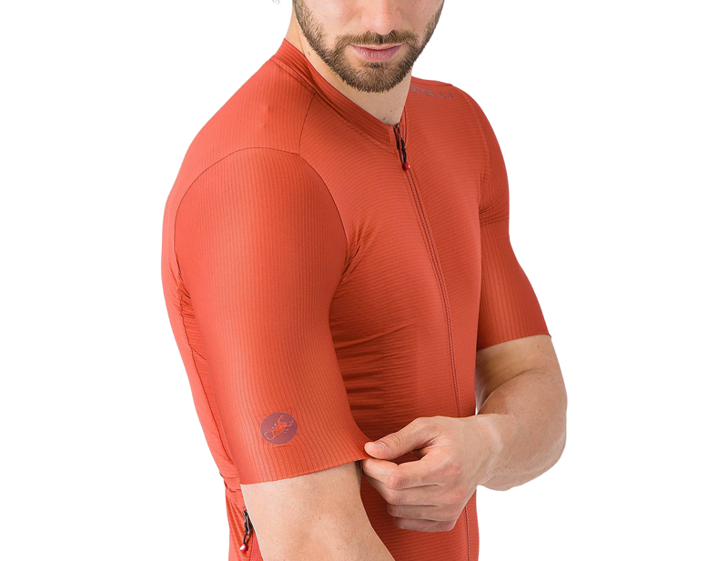Castelli Espresso 2 Short Sleeve Jersey in Paprika-3