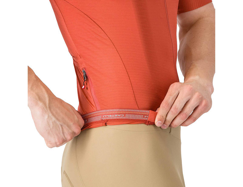 Castelli Espresso 2 Short Sleeve Jersey in Paprika-2