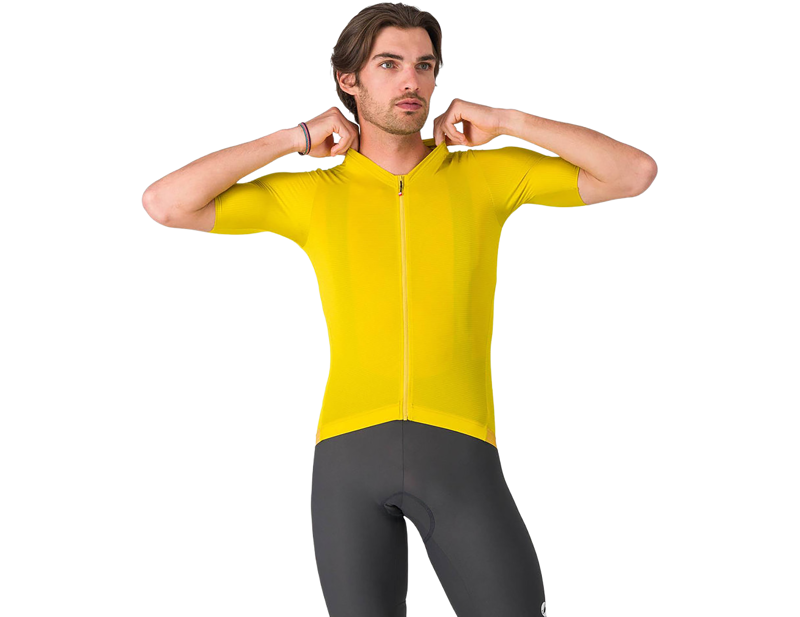 Castelli Espresso 2 Short Sleeve Jersey in Mango Mojito