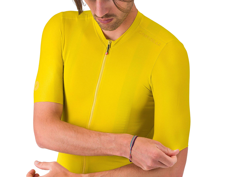 Castelli Espresso 2 Short Sleeve Jersey in Mango Mojito-4